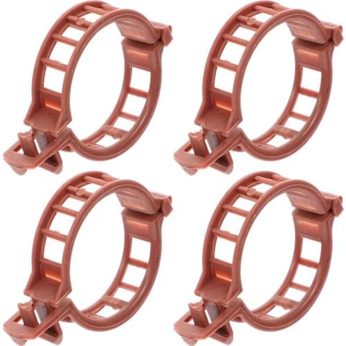 100pcs Plastic Plant Support Clips Gardening Clamps Tomato Vine Fixing Clips Practical Flower Clips Garden Clamps Plant Clip