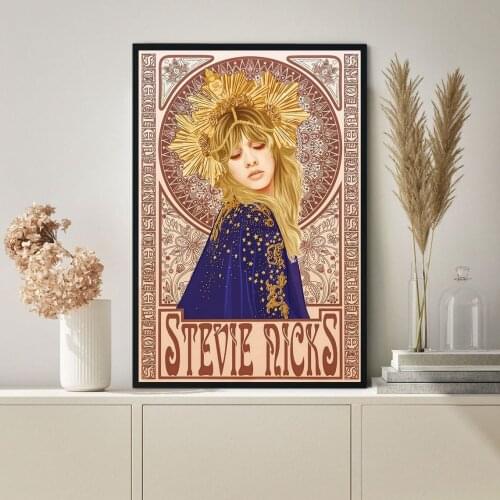Stevie Nicks poster, Rock Music Poster Wall Painting Home Decoration (No Frame)
