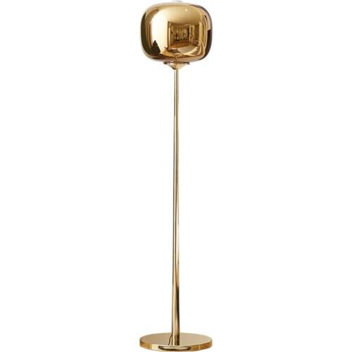 Postmodern bedroom bedside floor lamp designer glass lamp Nordic creative living room standing glass floor lamp home decor light