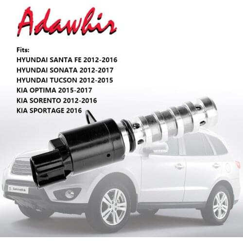 For Hyundai Genesis Sonata Tucson for Kia Forte Optima Sorento Sportage Solenoid Variable Valve VVT 24355-2G500