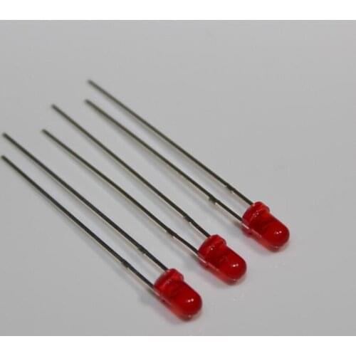F3/F5/F8/F103mm 5mm 8mm 10mm round head 2Pin light-emitting diode LED Lamp beads red to red yellow green blue orange