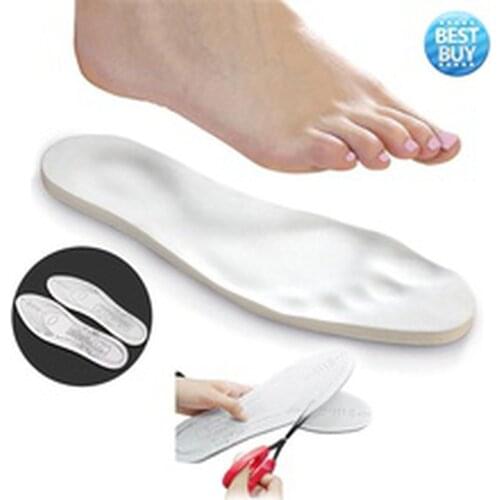 Unisex men women Memory Foam Shoe Insoles Foot Care Comfort Pain Relief All Size(35-46)