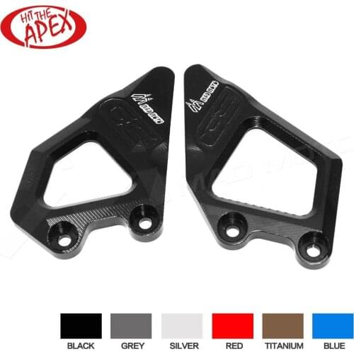 For BMW R1200 GS LC 13-17 R1200GS Adventure 2013 2014 2015 2016 2017 CNC Aluminum Foot rest FootPegs Heel Plates Guard Protector