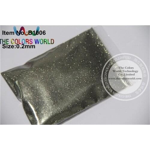 B1006 0.2mm Grey brown Color Glitter Powder for nail art ,tatto ink art and DIY decora shinning powder