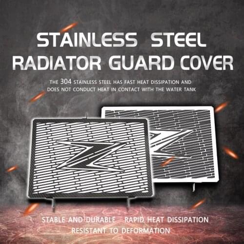 Motorcycle parts Stainless Steel Radiator Grille Guard Cover Protector For Kawasaki Z750 Z800 ZR800 /R Z1000 Z1000SX 2012-2016