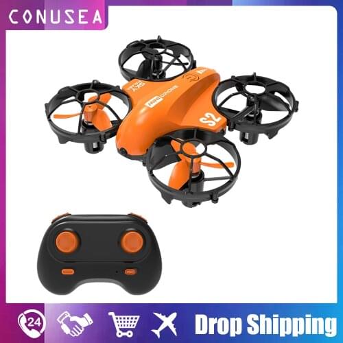 S2 Mini Rc Drone Helicopter Ufo Flying Toy for Kids Gesture Fixed Height Quadrocopter Dron Auto Hovering Drones Toys for Boy Kid