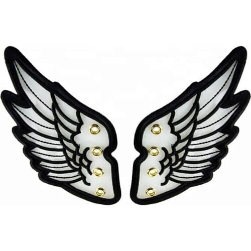 Personality Adult Black Transparent Shoe Wings DIY Decorations for Canvas Shoe High Converse Sneakers DIY Function Party Gifts