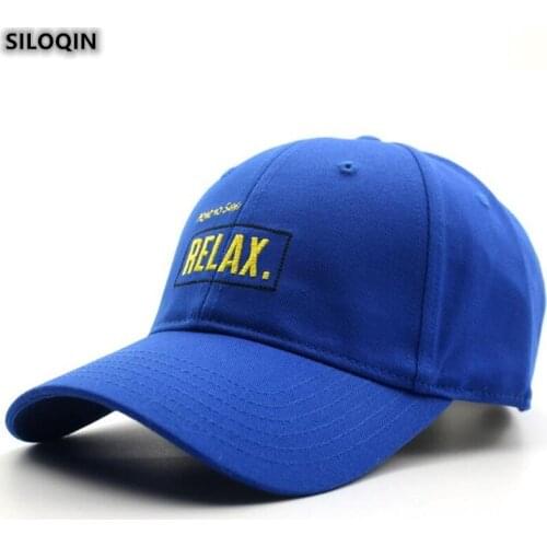 SILOQIN New Adult Hats Fashion Embroidery Baseball Caps For Mens Womens Adjustable Size Elegant Brands Snapback Cap Couple Hat