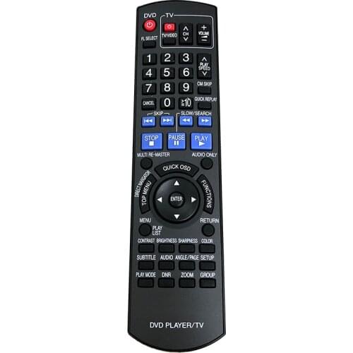 NEW Original for Panasonic Fit for DVD/TV Remote Control N2QAYB000198 DMR-EX77 SC-BT330 Fernbedienung