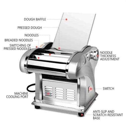 Manual Noodle Maker Rocker Pasta Press Manual Pasta Machine Pressure Noodle Maker