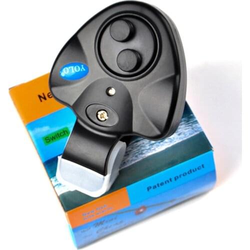 Cap Fishing Bite Alarms 40g Electronic Wireless Clip-On ABS Fish Bite Alarm New LED Light For Fishing Tackle alarma winter