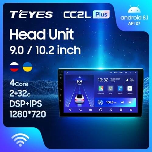 TEYES CC2L Plus For Toyota Volkswagen Hyundai Kia Renault Suzuki Honda Audi Lada Nissan Car Radio Multimedia Video Player Navigation GPS Android No 2din 2 din dvd