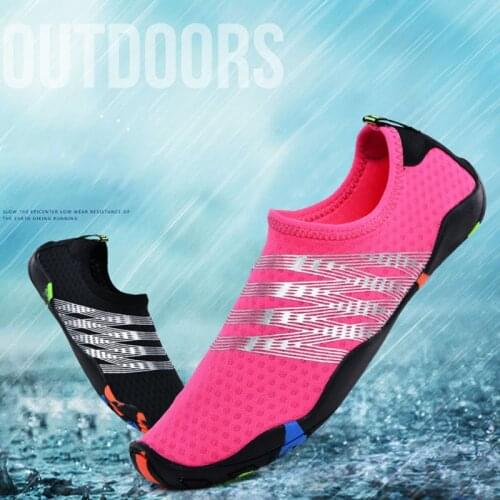 Outdoor Couple Beach Surfing Water Sports Shoes Mens Quick-Drying Breathable Wading Women Diving Socks Lover Swimming Aqua Shoes
