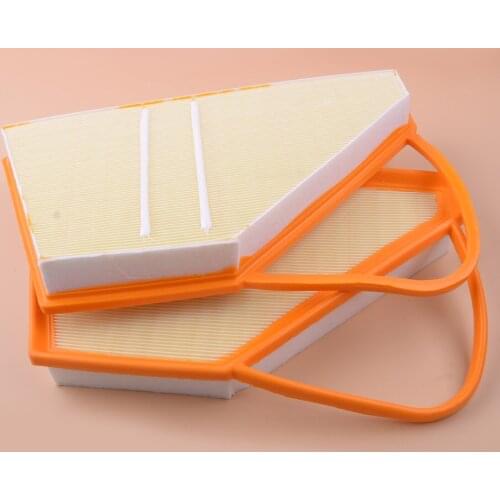 2pcs 3W0129620B Air Filter 3W0129620C Fit For Bentley Continental GT GTC Flying Spur W12 Engine 2004-2015 2016 2017 2018 2019