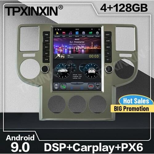 128G Tesla Screen Android 9 Car Radio 2 Din Stereo Receiver For NISSAN X-trail T30 2002 2003 2004 2005 2006 2007 2008 Audio Unit