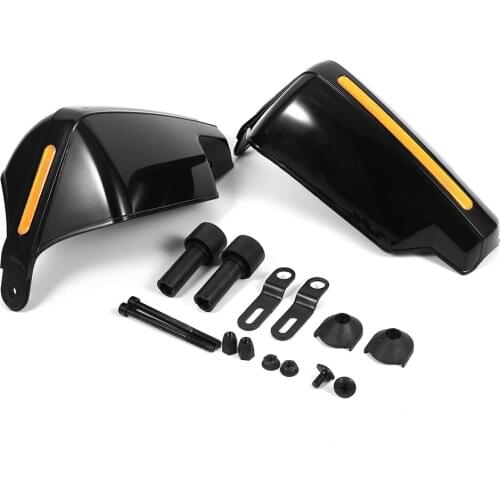 Free Shipping 1 Pair Universal Motorcycle Handlebar Guards Left And Right Protect Hands And Handlebar Waterproof Wearable