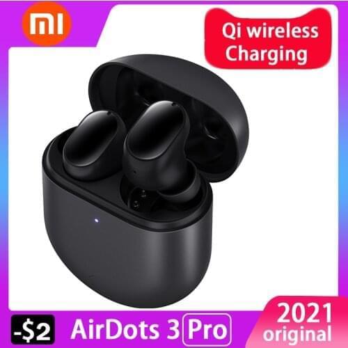 Xiaomi Redmi AirDots 3 pro Mi True Wireless 2 Bluetooth Earphone Auto Link Smart Wear Apt-X Adaptive Headset