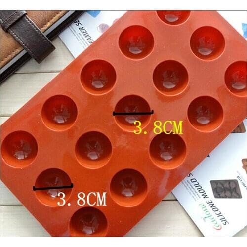 DIY Cake Pastry Baking Decorating Tools Gadgets Round Balls Silicone Mold Bread Cake Fondant Mousse Chocolate Mould Tray Kitchen