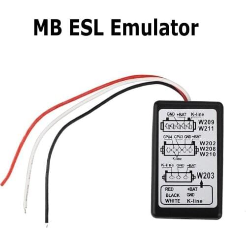 MB ESL Emulator For Benz W202 W208 W210 W203 W211 W639 For Mercedes Professional IMMO Eraser Emulator Auto Key Programmer