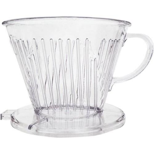 Coffee Filter Cone Shape Coffee Maker Filter Cup Dripper Practical Pour Over Serving Mug Filters Cafe Coffee Filter Cup