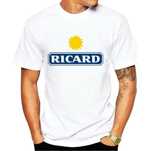 Mens T-shirt Ricard Women t-shirt Fashion tshirt Oversized t-shirts 2021 Summer Cotton Mujer Tee Short Sleeves Male clothing