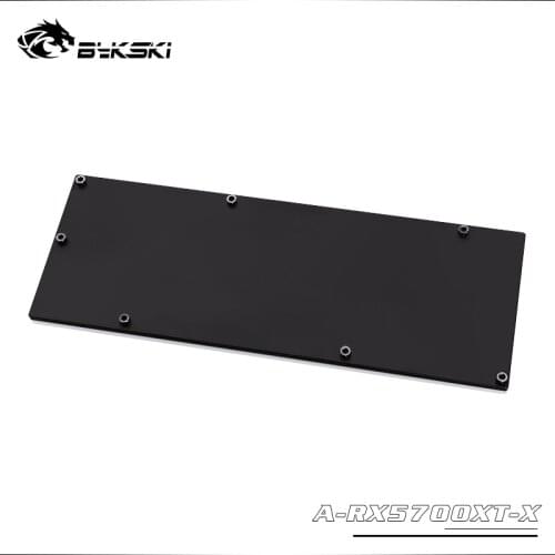 Metal Backplate use for AMD RX5700XT Block / Only support Bykski / Compatible Reference Edition 5700/5700XT Block 3mm Thickness