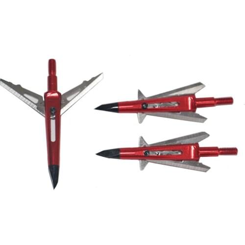 3Pcs Archery Hunting Killzone 2Blade Arrow Tips 100 Grain Trophy Arrow Broadheads 2" Cutting