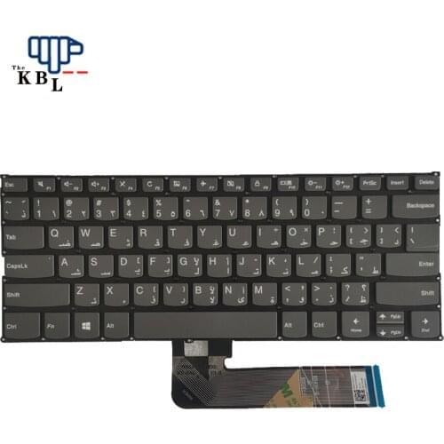 New for Lenovo Yoga 330 Arabic Language Laptop Grey Keyboard PK131711A06 SN20Q40711