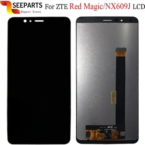Original Screen 6.0" For ZTE Nubia Red Devil Red Magic NX609J LCD Display Screen+Touch Panel Digitizer Assembly NX609J Display