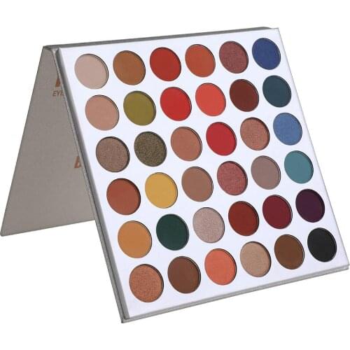 36 Color Studio Matte Eyeshadow Power Palette Glitter Highlighter Shimmer Make Up Pigment Eye Shadow Pallete