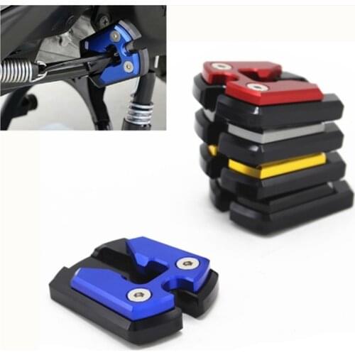 For YAMAHA NMAX155 N-MAX155 NMAX 155 N-MAX 2015 2016 2017 2018 Motorcycle Kickstand Foot Side Stand Extension Pad Support Plate