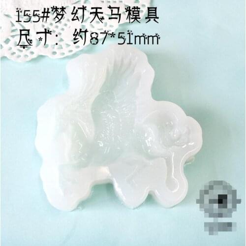 Dream horse shape DIY Pendant epoxy resin molds Dried Flower Specimen Make Jewelry Accessories Tools resin molds for jewelry