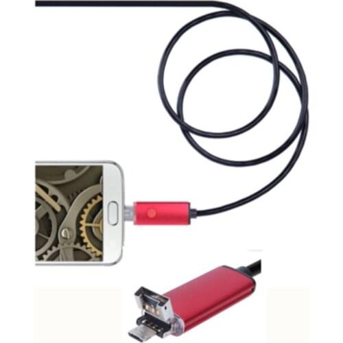 2in1 1600x1200 HD 2MP For Android and Windows USB Endoscope Camera 2m/5m