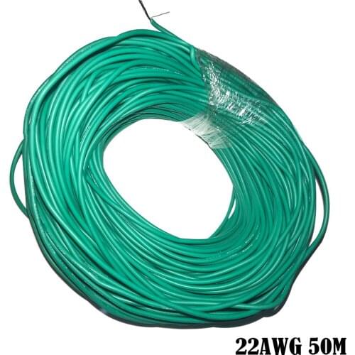 1M Tinned copper silicone wire UL 3239 22awg wire insulated Wire 22 awg cable stranded heat-resistant multicolor cable