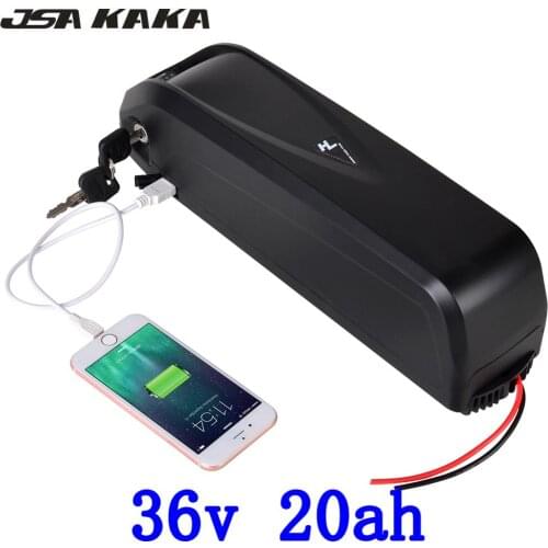 36V 500W 1000W Ebike Battery 36V 20AH Lithium Battery 36V 10AH 13AH 14AH 17AH 20AH Electric Bike Battery use LG cell+2A charger