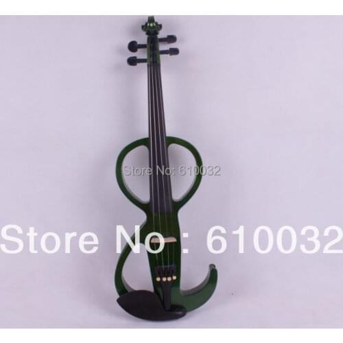 4/4 Electric Violin Solid wood 11 --29# green color 4string