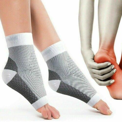 6 pairs Plantar Fasciitis Socks Compression Foot Sleeves Ankle Arch Heel Support for Tendon Heel Relief Spurs Joint Pain