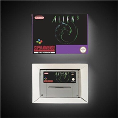 Alien 3 - EUR Version Action Game Card with Retail Box