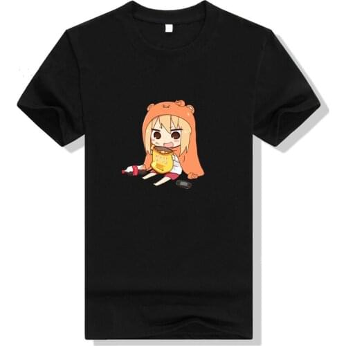 Anime Himouto! Umaru-chan T Shirt Cosplay women printed cotton T-shirt Short Sleeve Summer Casual Tee Tops Woman T-shirts