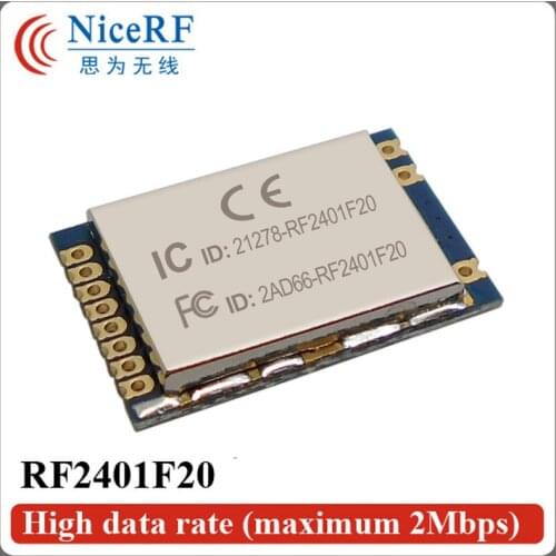 Free Shipping-8pcs x NRF24L01+ 2.4G Wireless Communication Module With 2.4G Rubber Antenans
