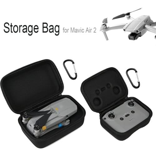 Carrying Case for DJI Mavic Air 2 Portable Handbag Carrying Box Storage Bag Drone Remote Controller Portable Case Accessories