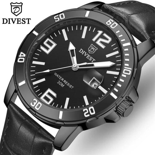 NORTH Top Brand Luxury Men Sport Watches Leisure Dark Night Date Clock Men Watch Waterproof Calendar Quartz Clock Relogio Mascul