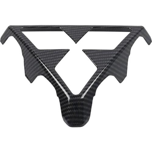 For Mitsubishi Eclipse Cross 2018 2019 Car Front Grill Centre Logo Frame Central Panel Cover Trim Sticker