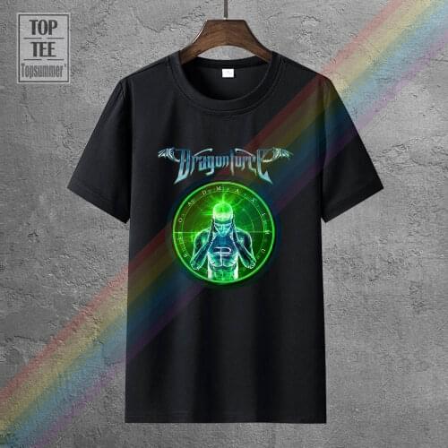 Dragonforce Green Man T Shirt S M L Xl Brand New Official T Shirt