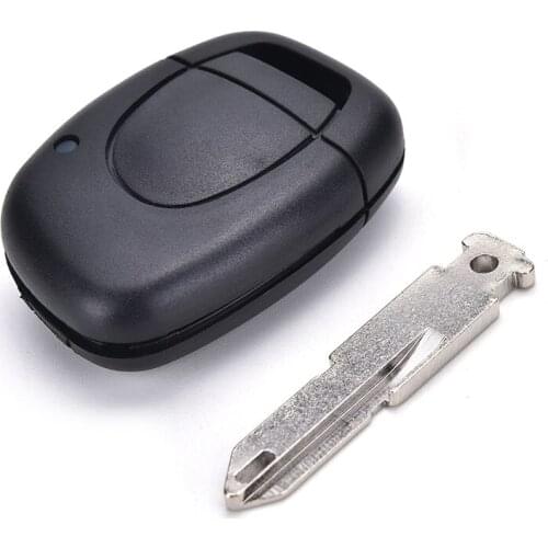 Remote Key Blank Shell 1button Fob Case Fit RENAULT Twingo Clio Kangoo Master