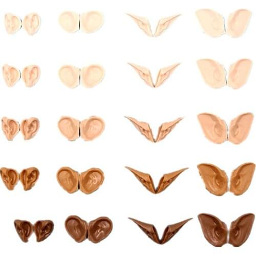 Blyth Doll Icy Toy Ears Toy White Natural Tan Dark And Super Black Skin R7RB