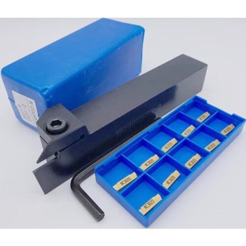 MGEHR / MGEHL 1010 / 1212 / 1616 / 2020 / 2525-2 outer circle slotting cutter bar+MGMN200 G NC3020 PC9030 Slot Blade инструменты