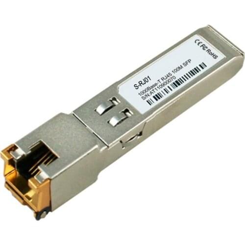 S-RJ01 MikroTik Compatible 1000Base-T SFP Transceiver module RJ-45 Copper