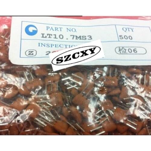 New and original 500PCS LT10.7MS3 10.7MHZ L10.7S 180KHZ Ceramic filter
