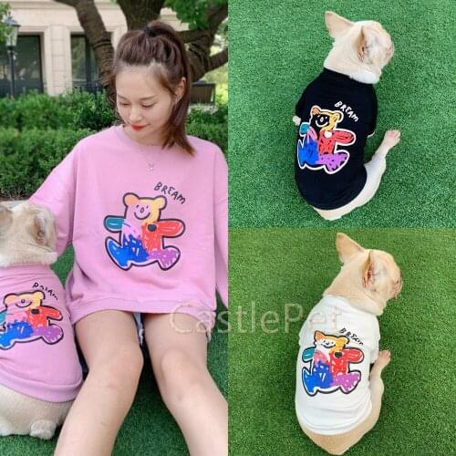 Autumn Dog Matching Clothes Puppy Family Matching Hoodie,Pet Owner Clothing French Bulldog Chihuahua Teddy Dog Sweatshirt